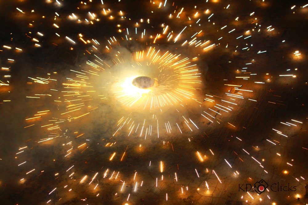 On the night of Diwali