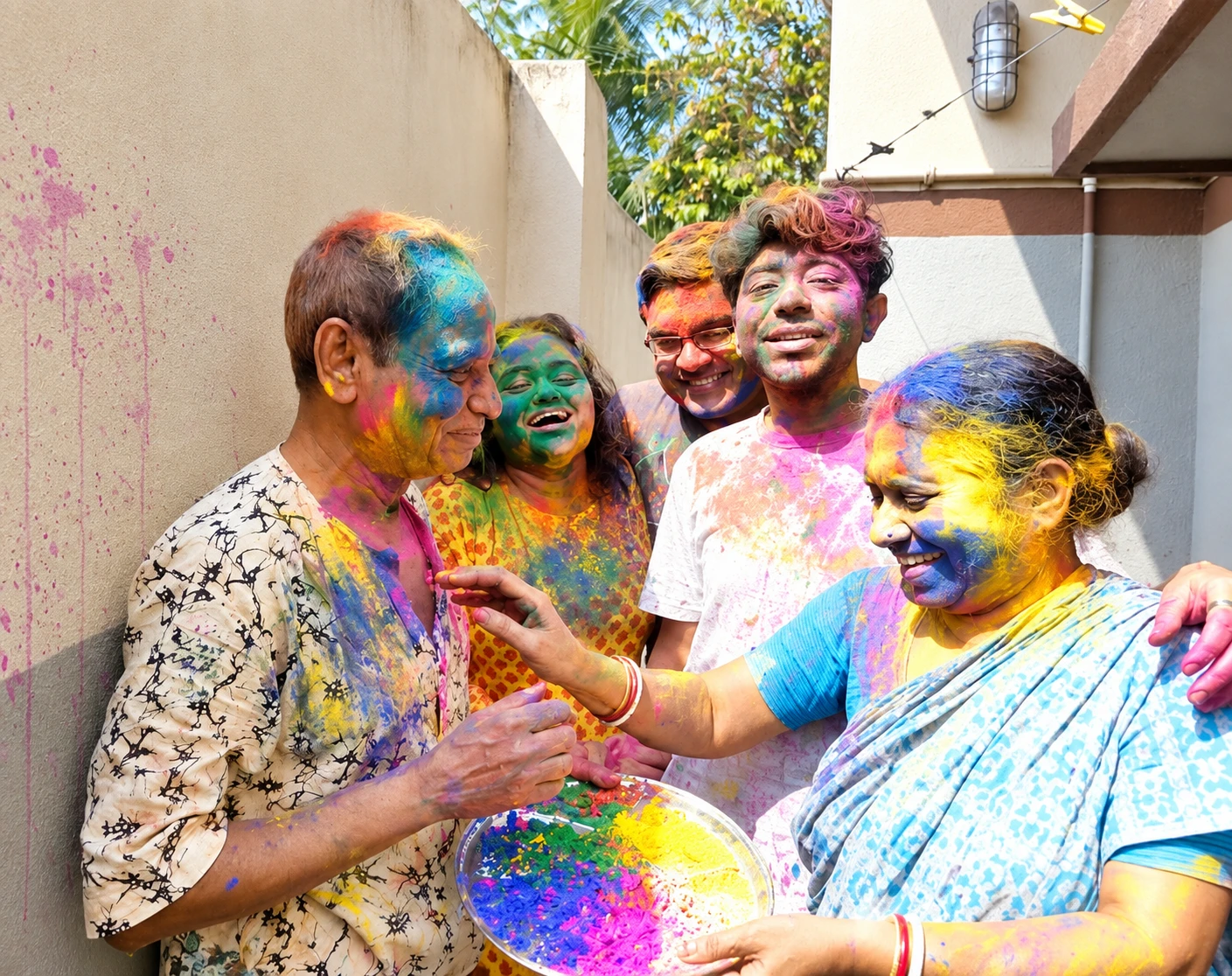 2017 Holi celebration — moment 5
